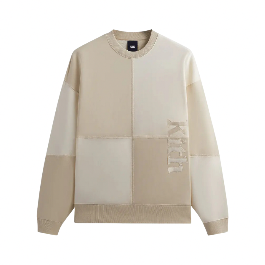 Kith Multi Panelled Nelson Crewneck Sandrift