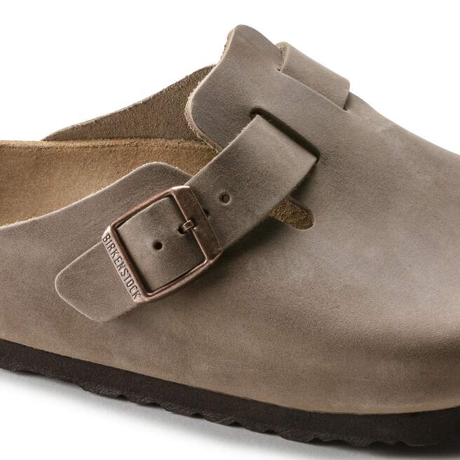 Birkenstock Boston Taupe כפכפי בירקנשטוק בוסטון יוניסקס טיופ