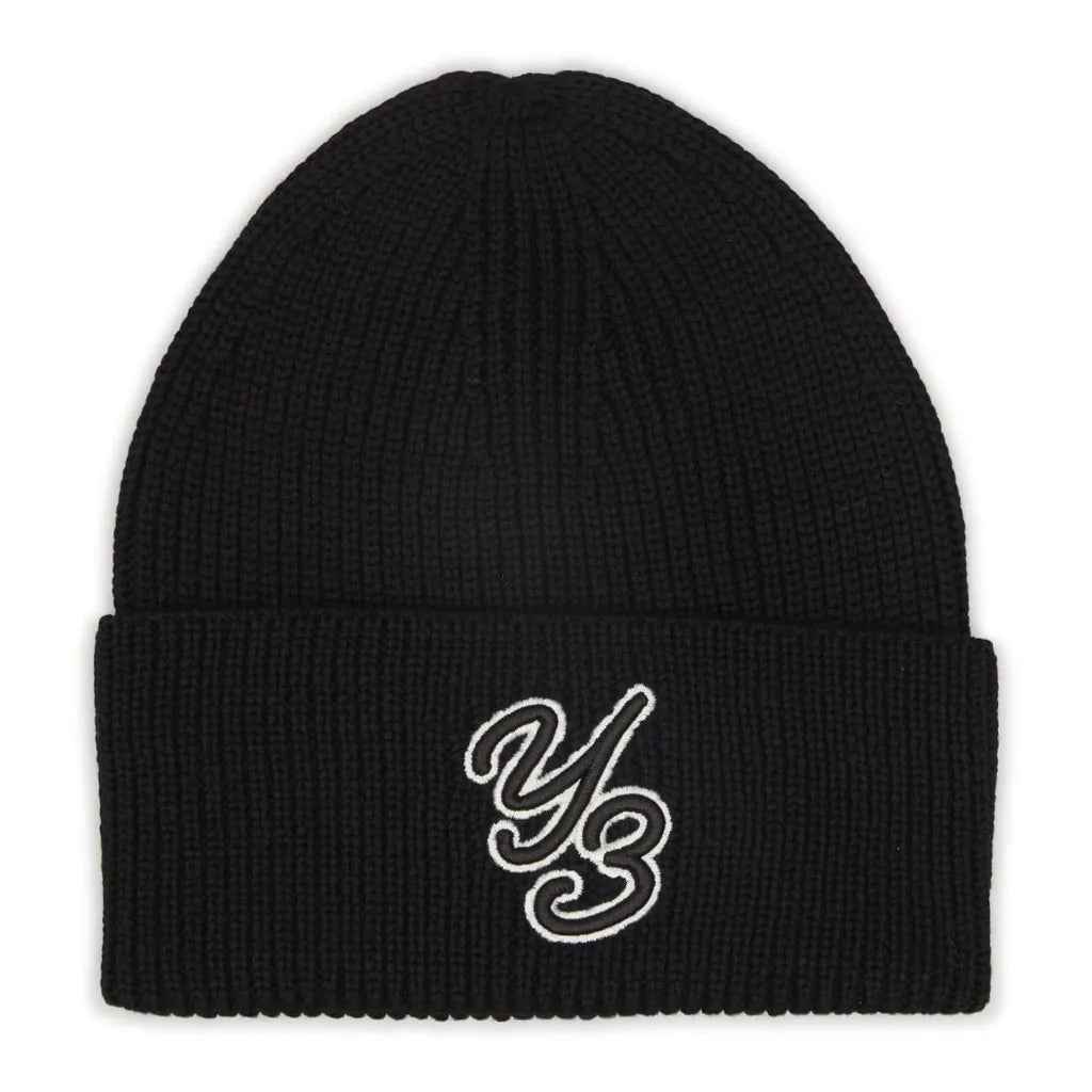 Y-3 BEANIE BLACK NOIR