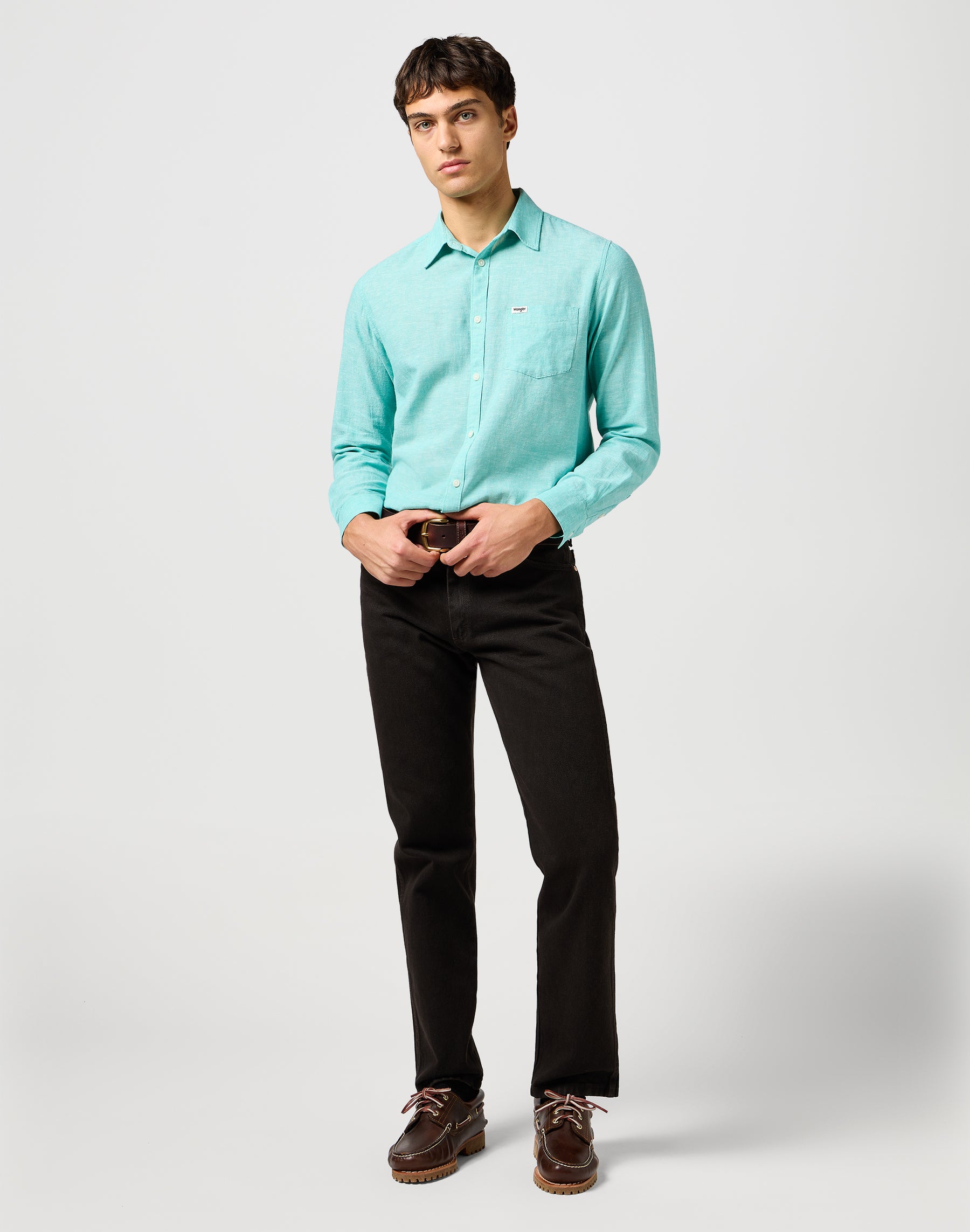 1 POCKET SHIRT WRANGLER - LATIGO BAY