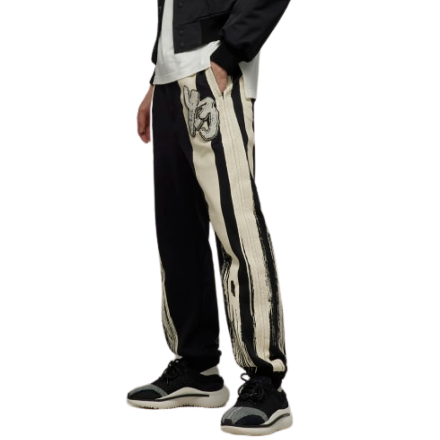 Y-3 logo-print track pants