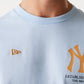 MLB חולצת טי שרט שרוול קצר תכלת