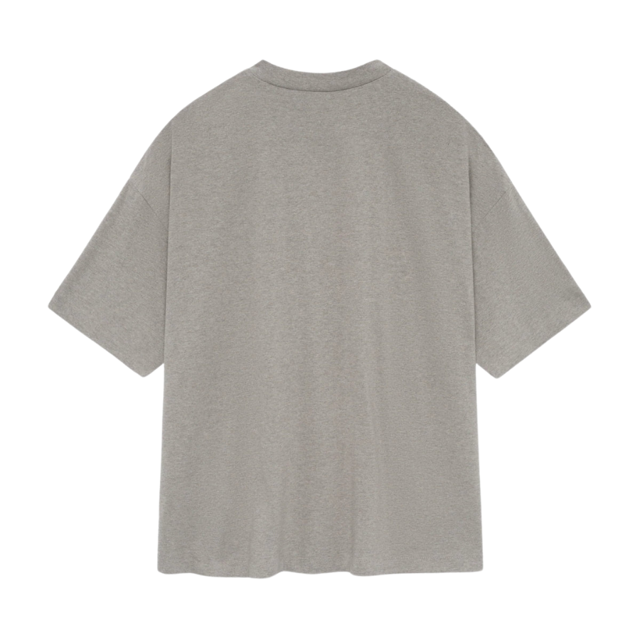 FEAR OF GOD ESSENTIALS Dark Heather Oatmeal Cotton-Blend Sweat Shirt