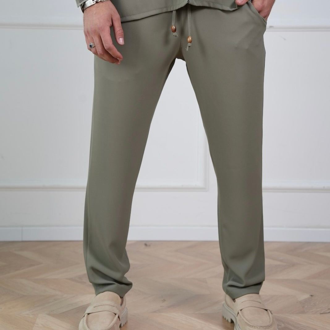 Elegant New York Pants - Green