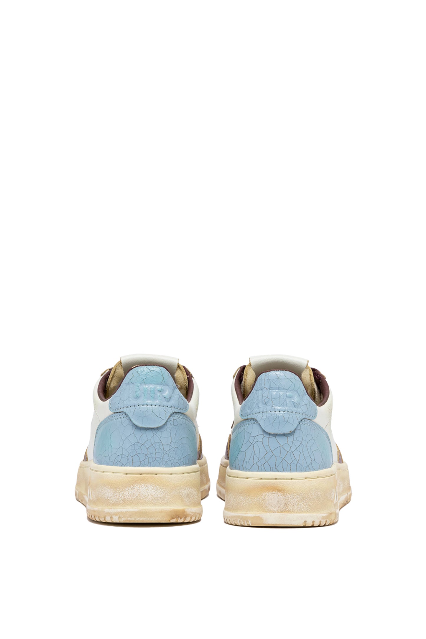 SUPER VINTAGE IN WHITE BLUE & TAUPE סניקרס