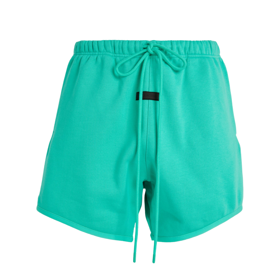 FEAR OF GOD ESSENTIALS Green
Cotton-Blend Sweat Shorts