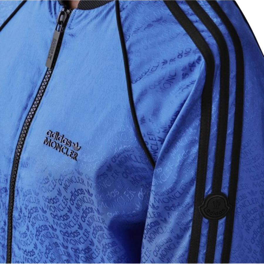 Moncler x adidas Originals Seelos Reversible Bomber Jacket - Royal Blue