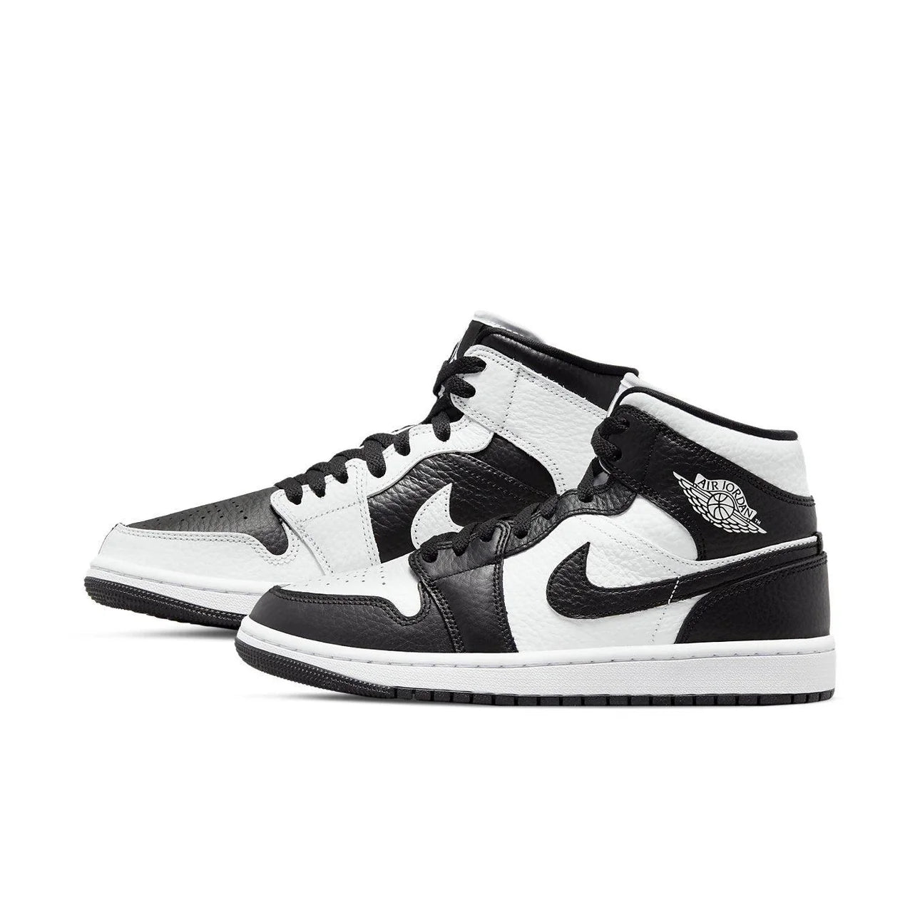 Jordan 1 Mid Split Black White