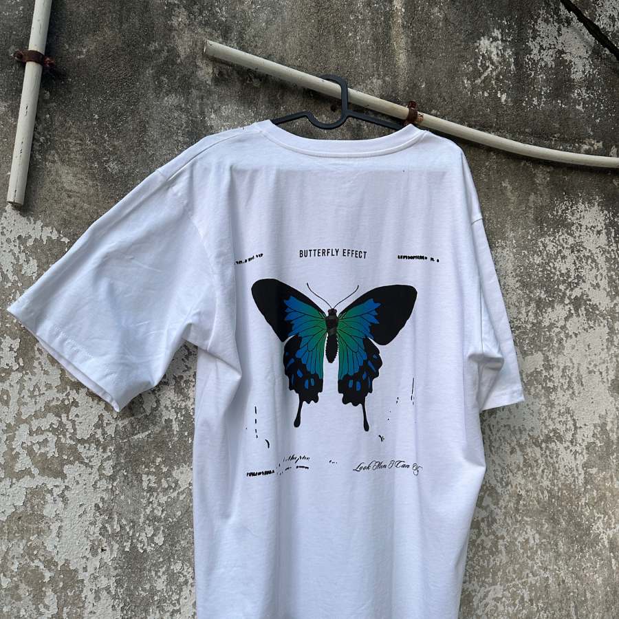 White Butterfly T-shirt