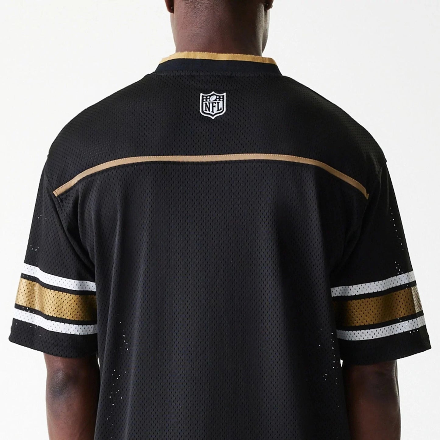 MESH NFL SAF49E BLK חולצת טי שירט שרוול קצר