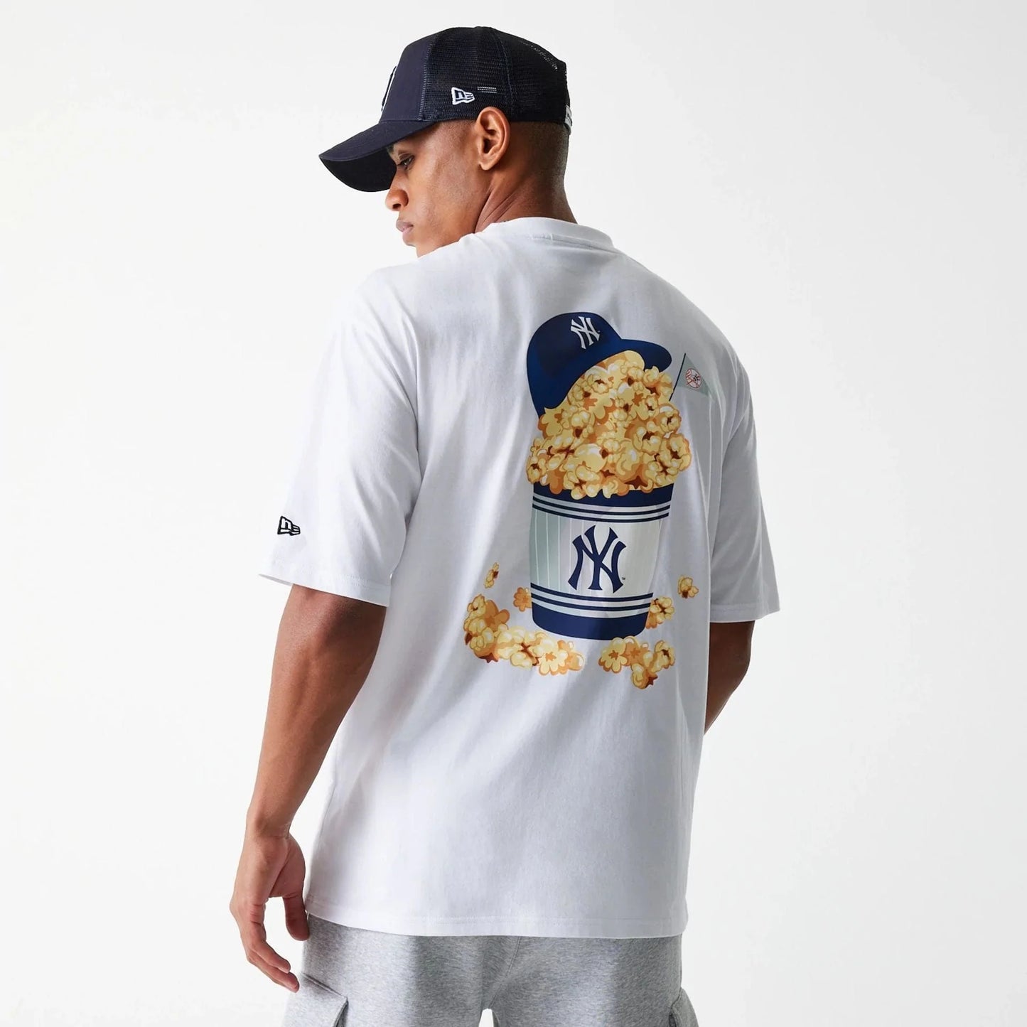 MLB POPCORN חולצת טי שירט שרוול קצר