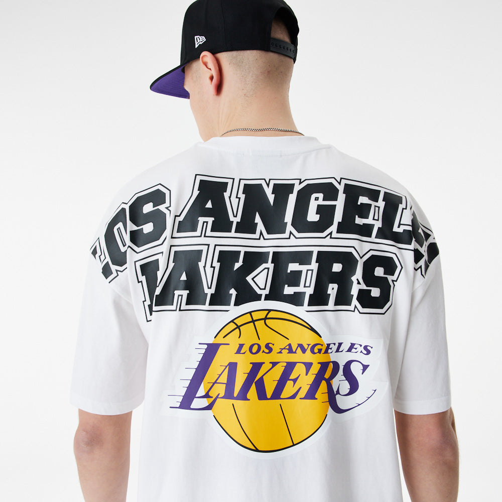 NBA LARGE GRPHC BP OS TEE LOS ANGELS LAKERS