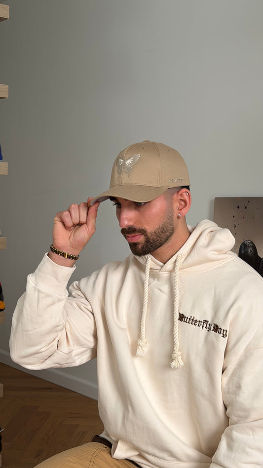 Butterfly x Flex fit Cream