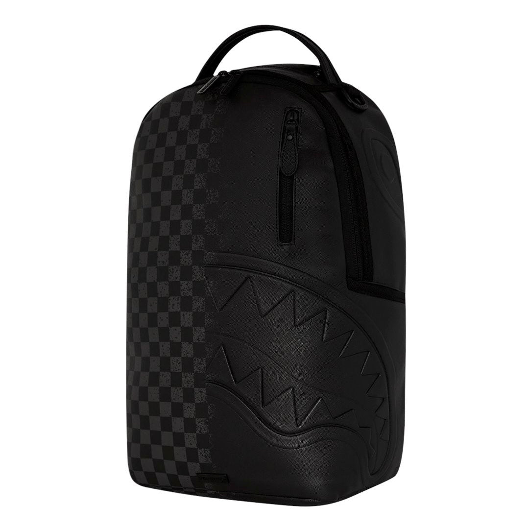 SPRAYGROUND HALF SPRITZ BLACK/GREY CHECK BACKPACK