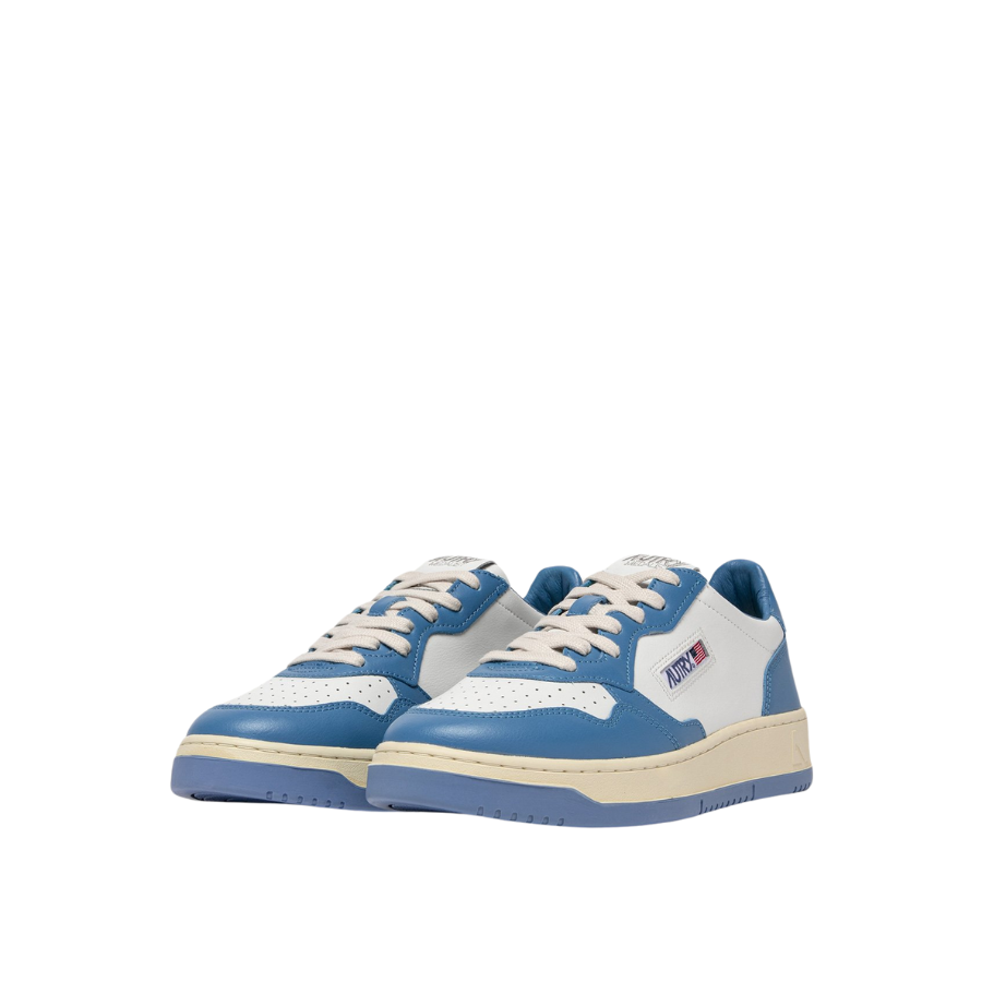 AUTRY SNEAKERS WHITE & AZURE