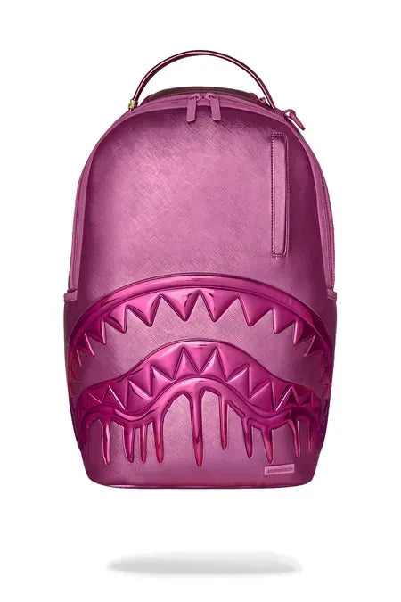 METALLIC PINK DRIP DLXSV BACKPACK תיק גב
