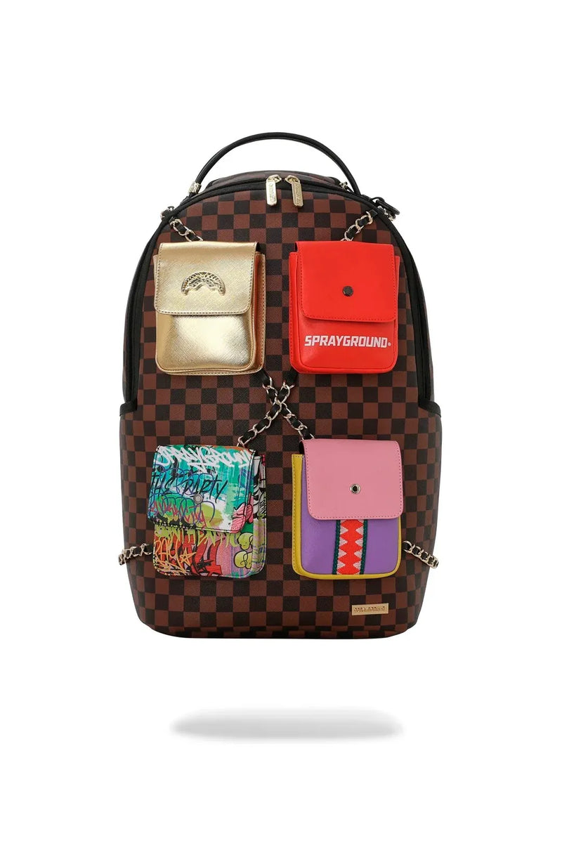 HANGING POCKETS MIX UP DLXSV BACKPACK תיק גב