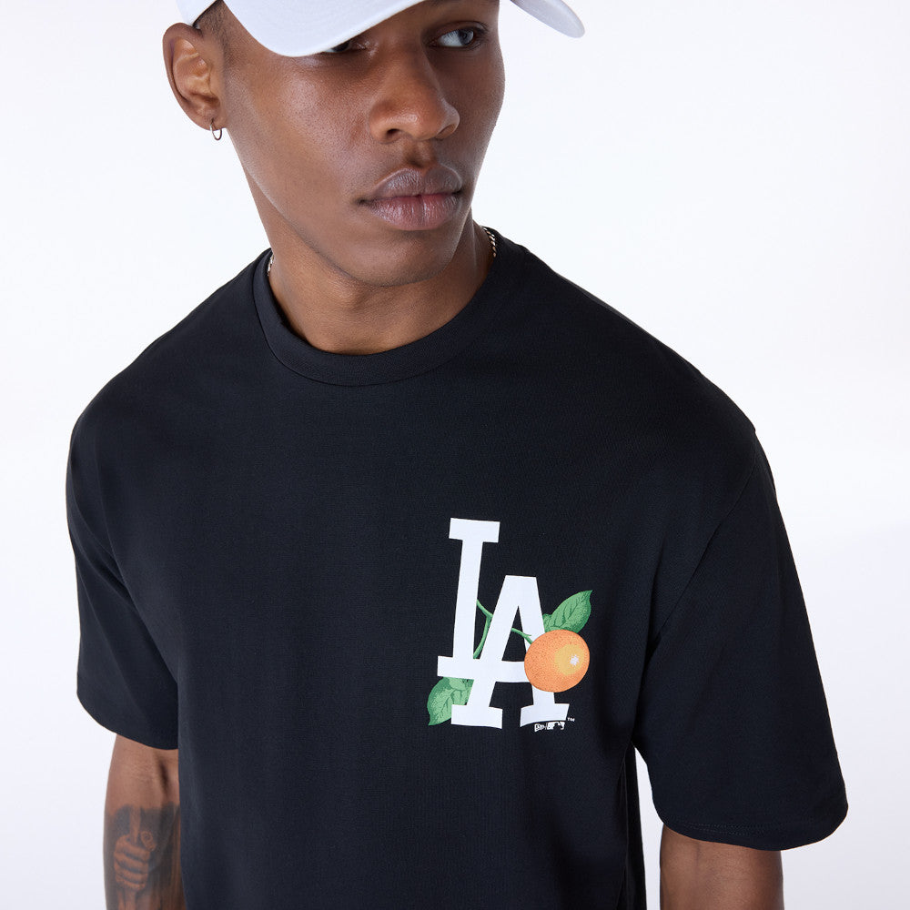 LA Dodgers MLB Fruit Black T-Shirt