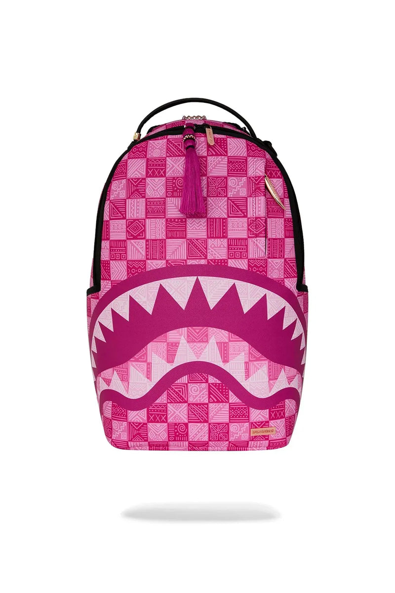 AI PINK CHECK DLXSV BACKPACK תיק גב