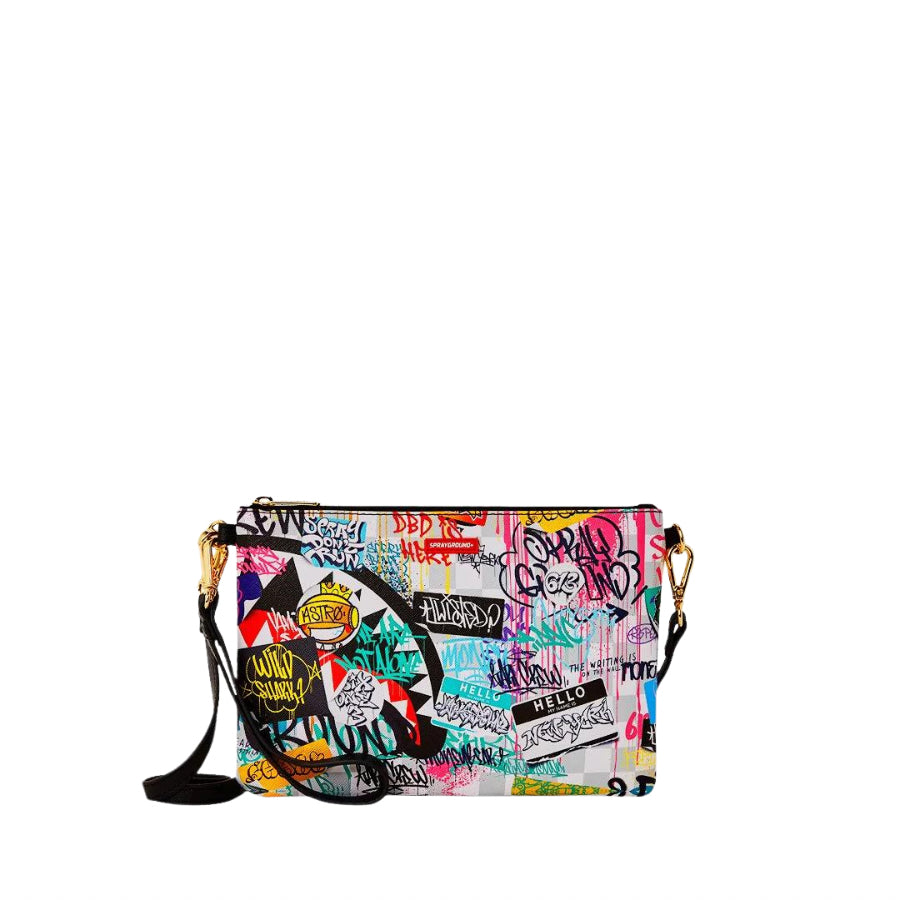 SPRAYGROUND SHARKS IN PARIS THE RIZZ CLUTCH