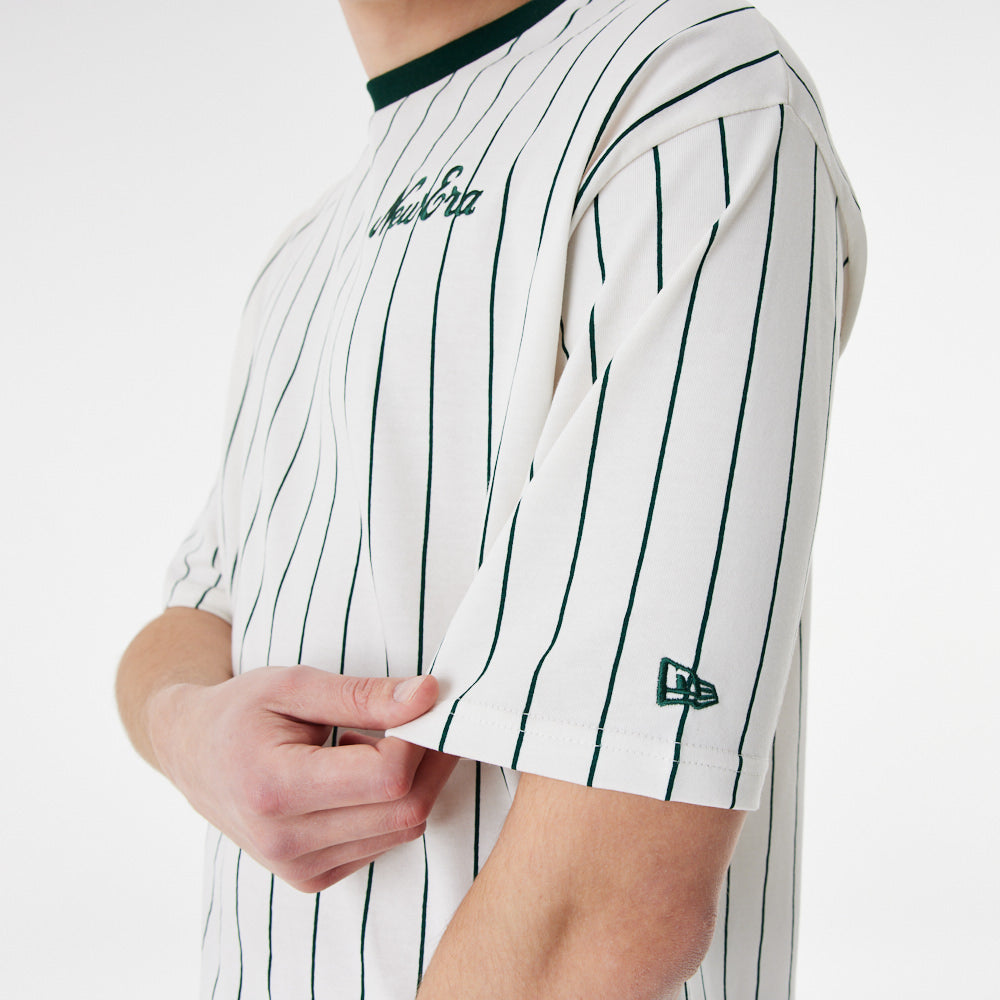 NE PINSTRIPE OS TEE NEWERA