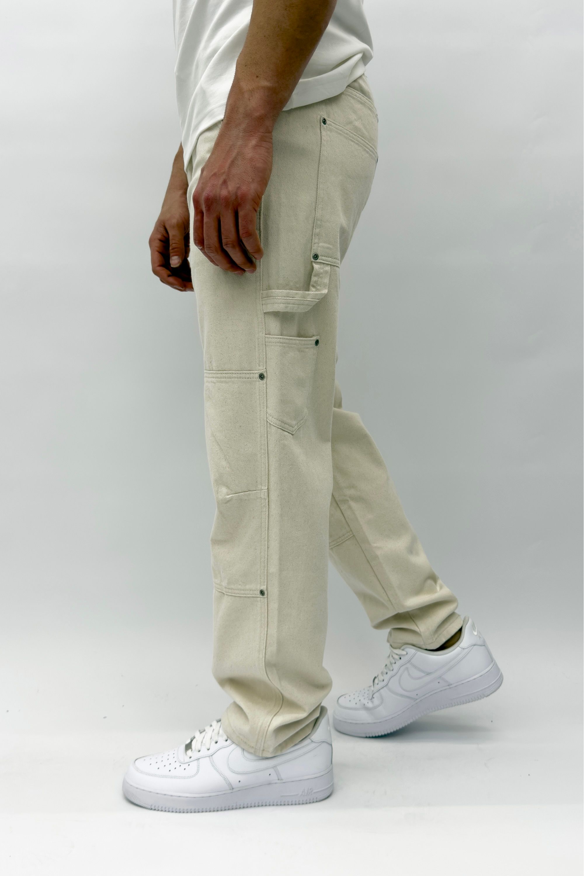 מכנס קרגו שמנת - Butterfly Sneakers