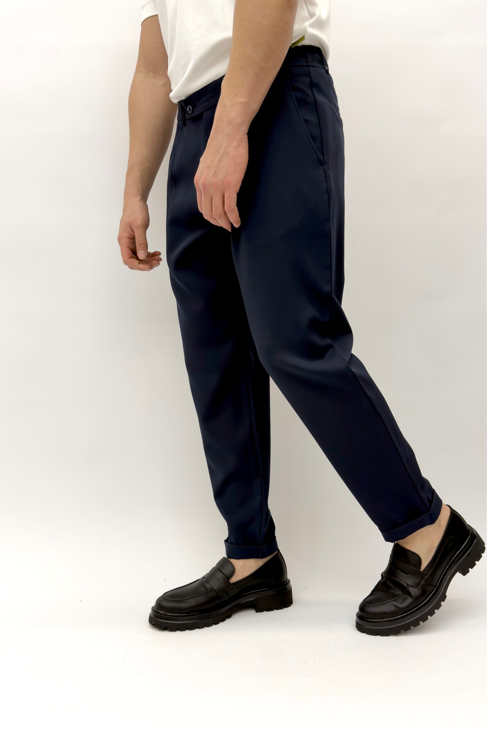 מכנס אלגנט - כחול - Butterfly Sneakers