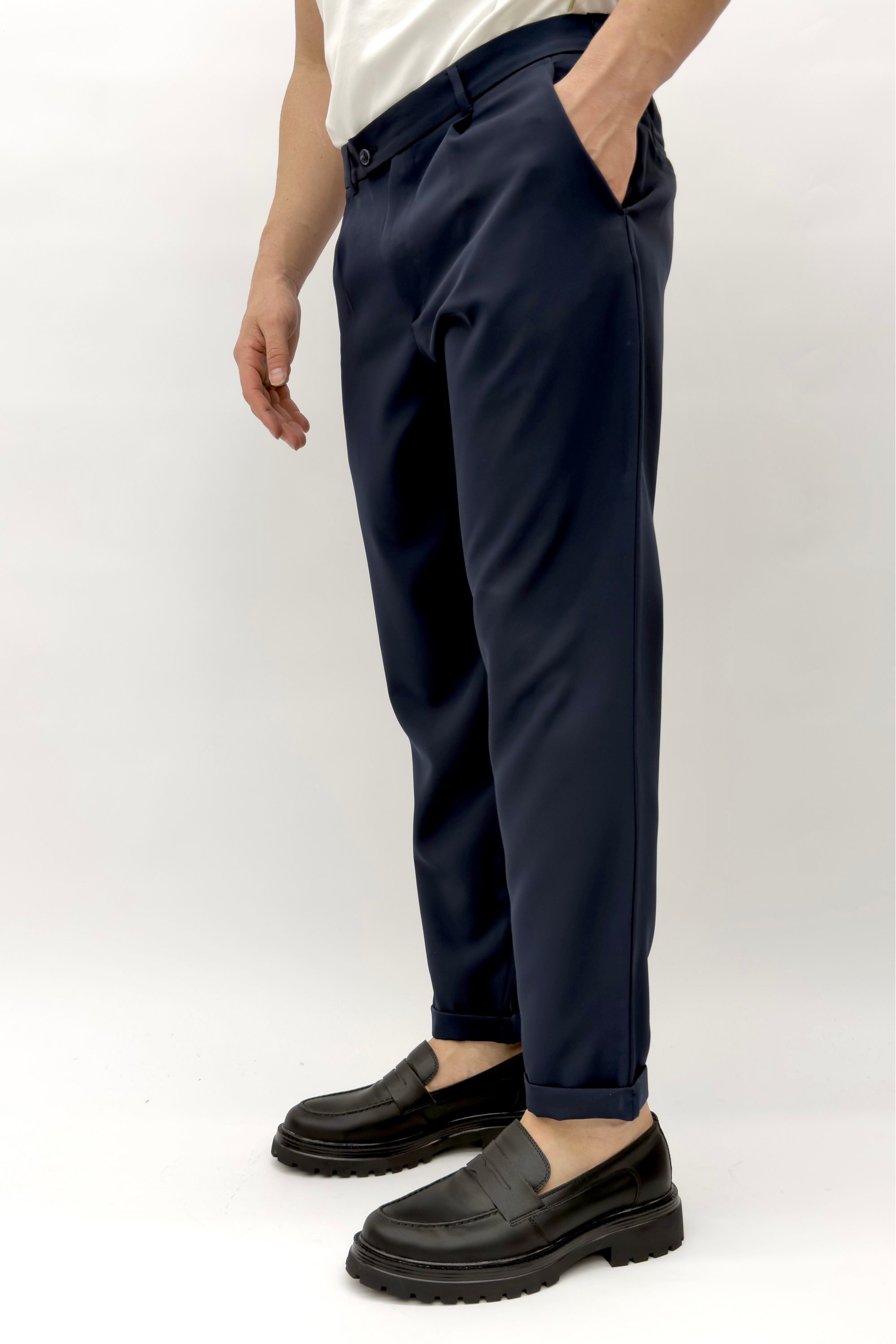 מכנס אלגנט - כחול - Butterfly Sneakers