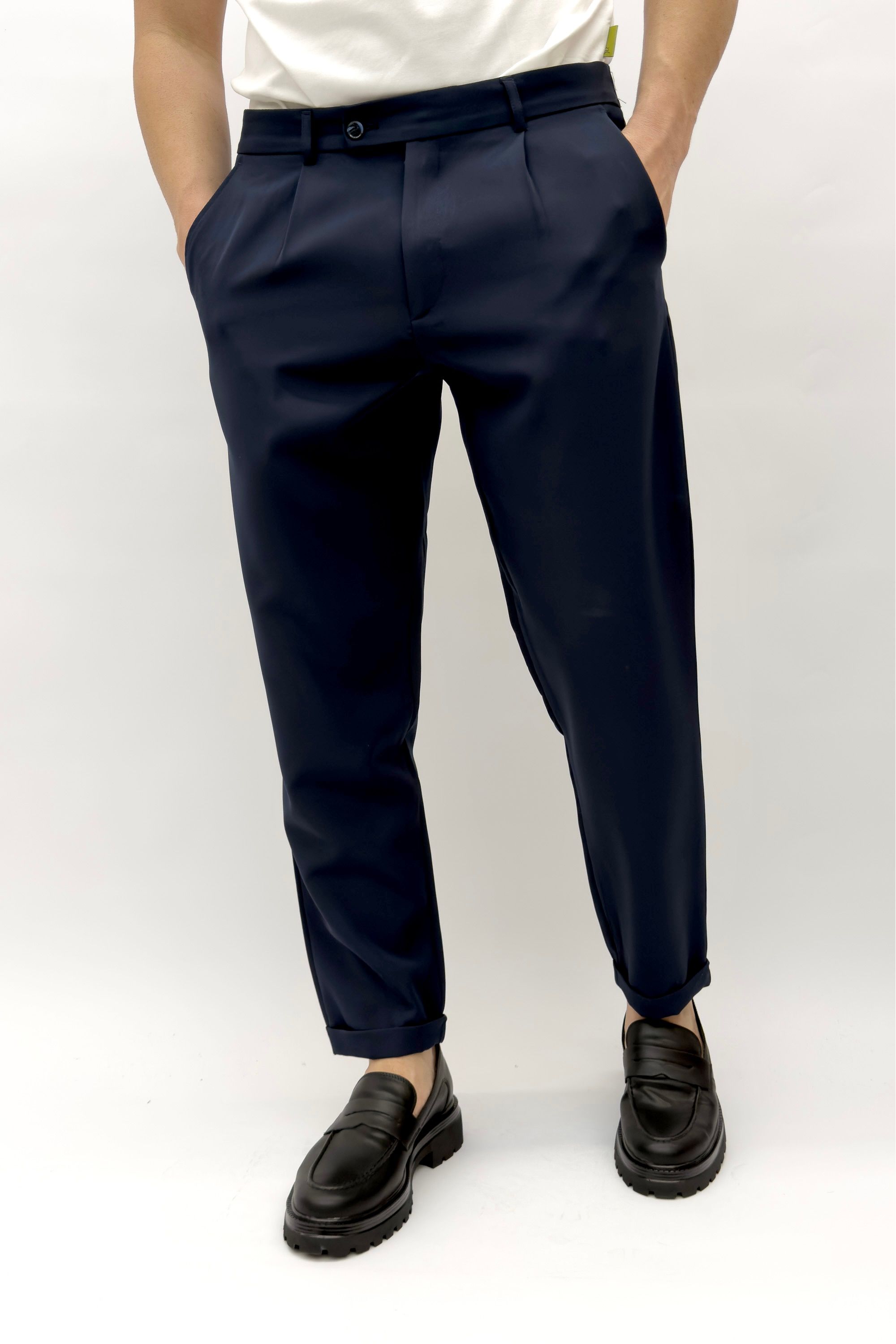 מכנס אלגנט - כחול - Butterfly Sneakers