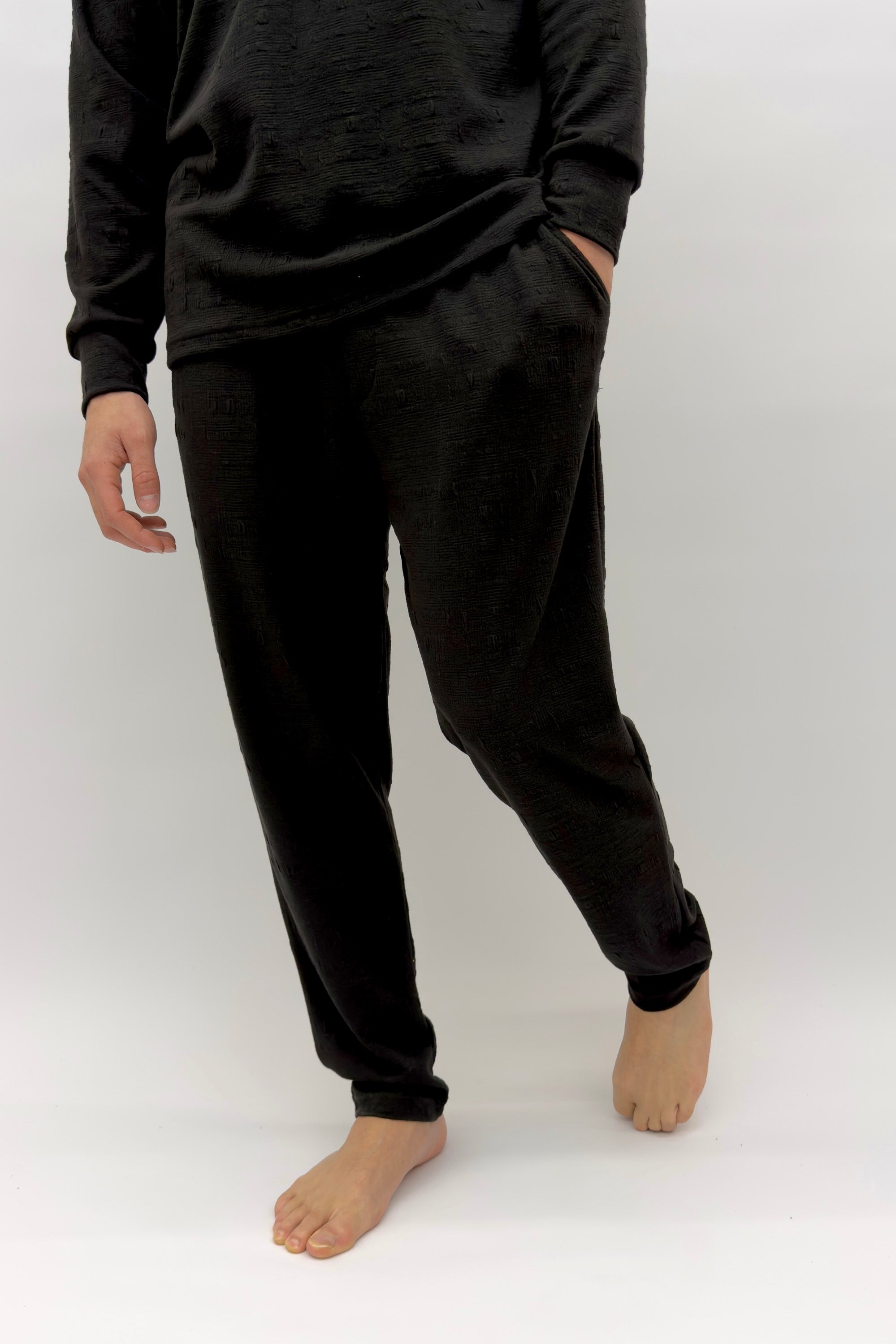 מכנס אלגנט חליפת פשתן - Butterfly Sneakers