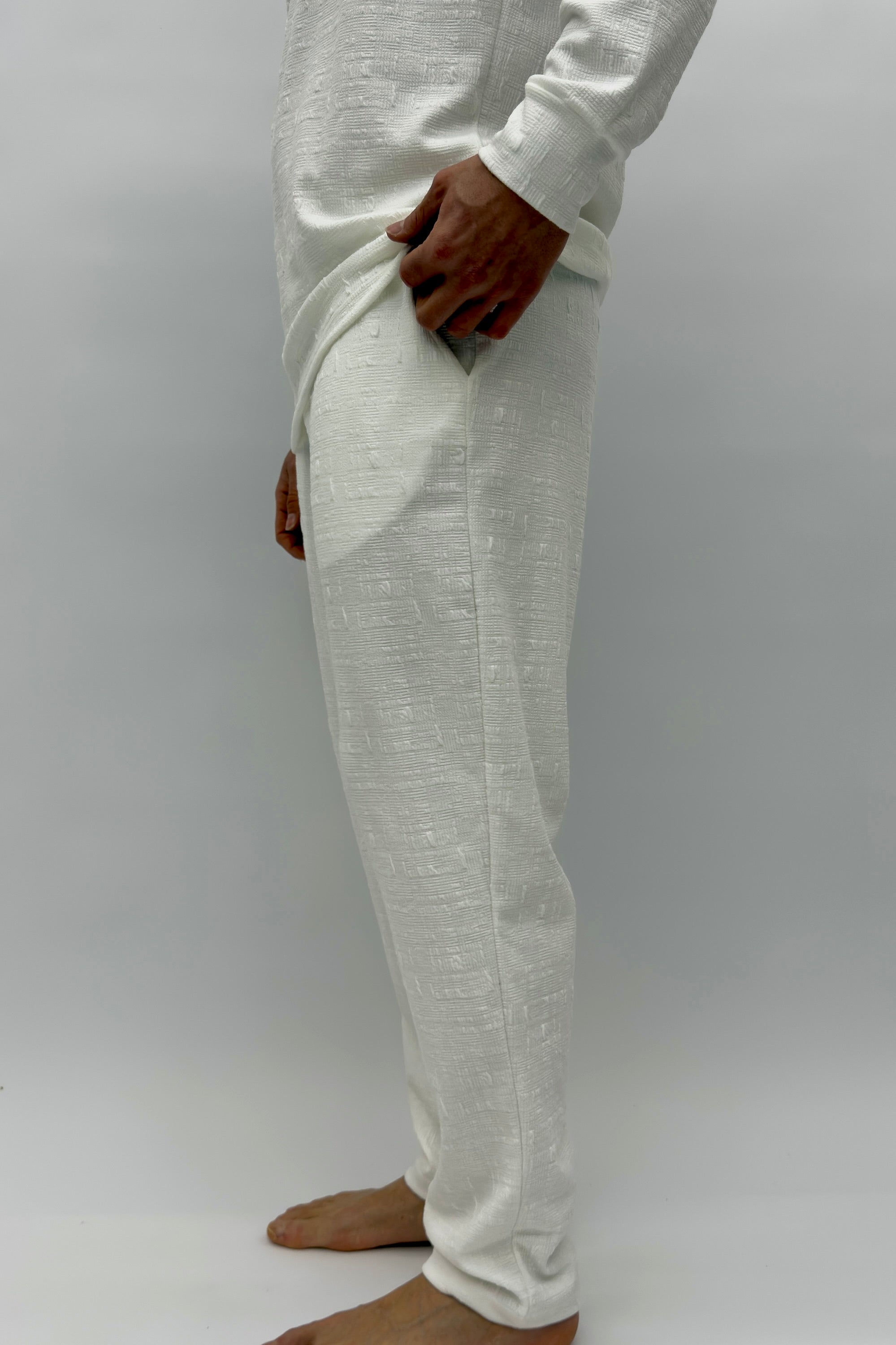 מכנס אלגנט חליפת פשתן - Butterfly Sneakers