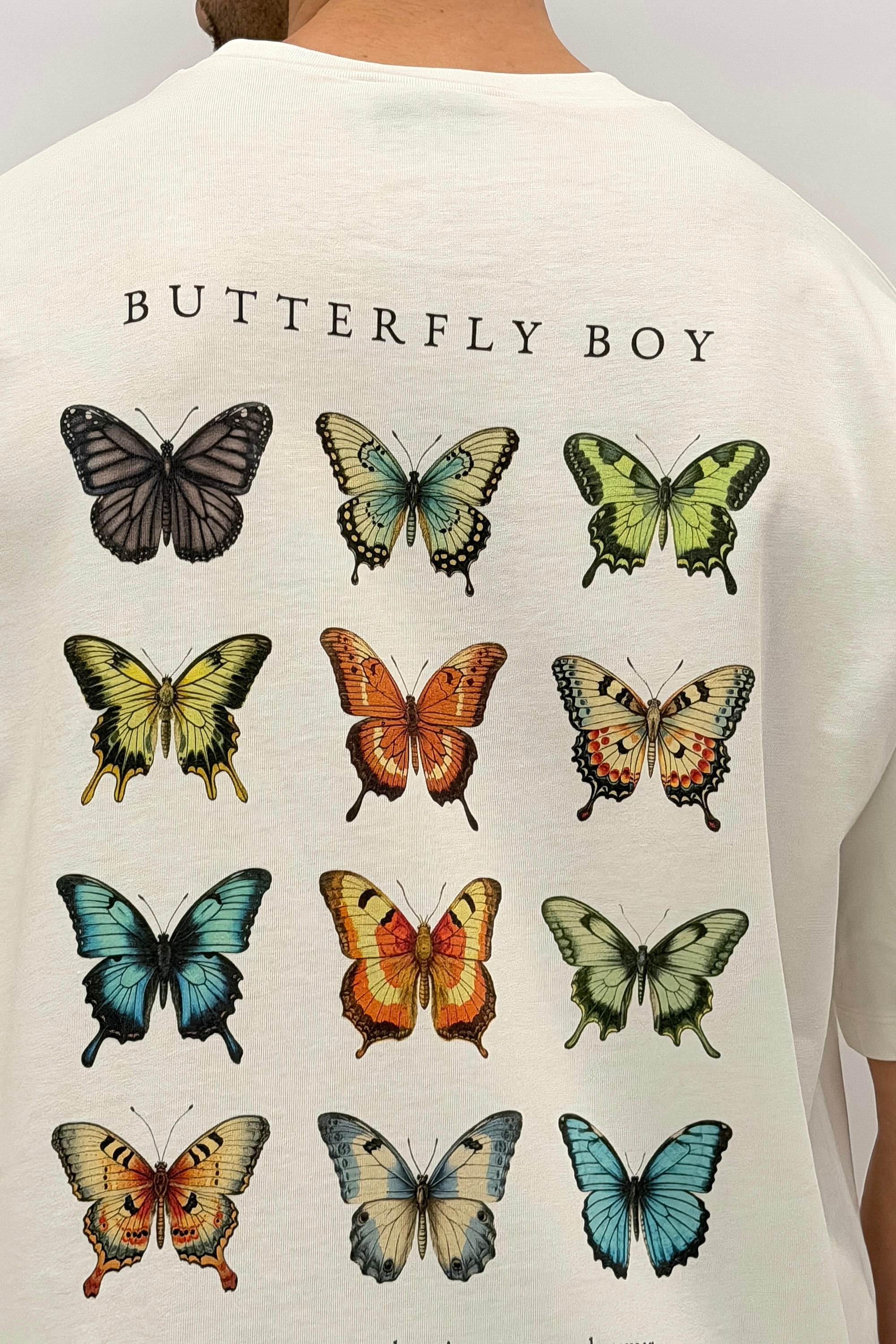 Butterfly Boy oversize T-Shirt Alps - Butterfly Sneakers