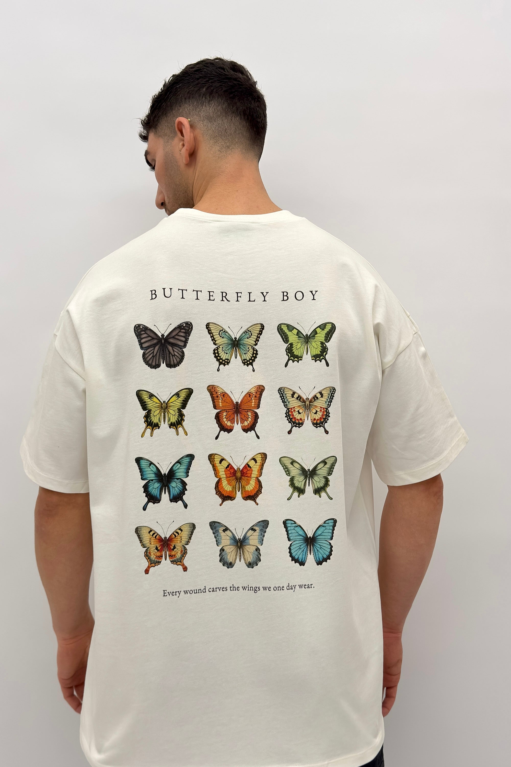 Butterfly Boy oversize T-Shirt Alps - Butterfly Sneakers