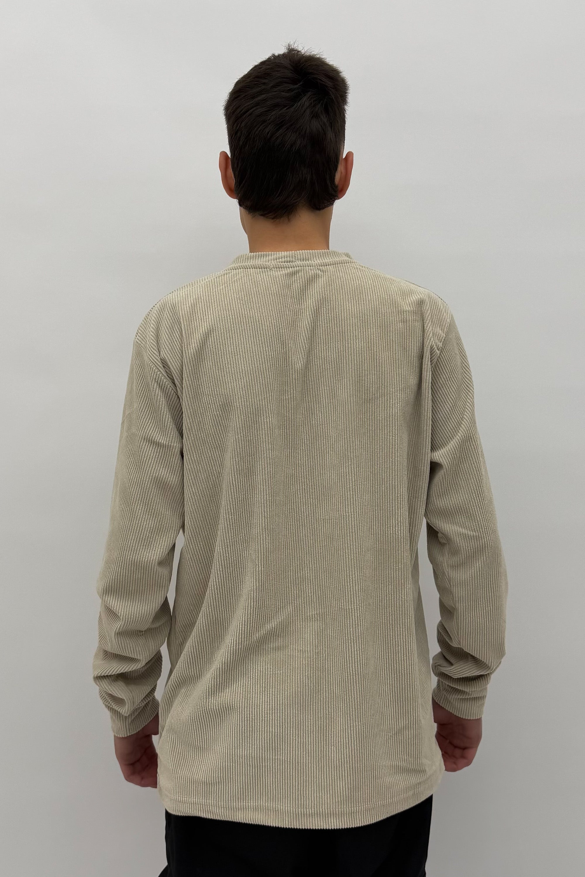 חולצת קורדרוי שרוול ארוך - Butterfly Sneakers