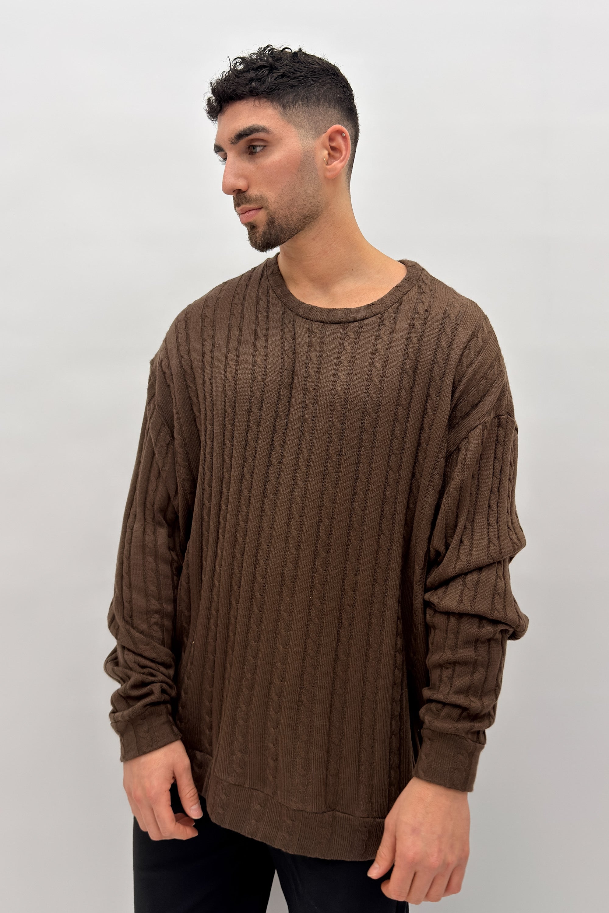 Butterfly Boy Signature Cable Knit סריג - Butterfly Sneakers