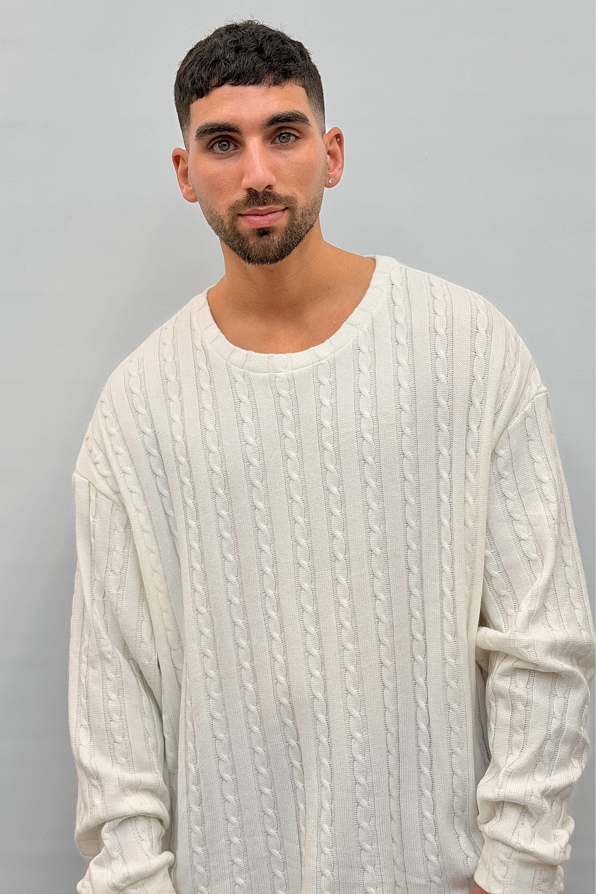 Butterfly Boy Signature Cable Knit סריג - Butterfly Sneakers