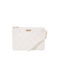 SPRAYGROUND RIVIERA WHITE GOLD CROSS OVER CLUTCH - Butterfly Sneakers