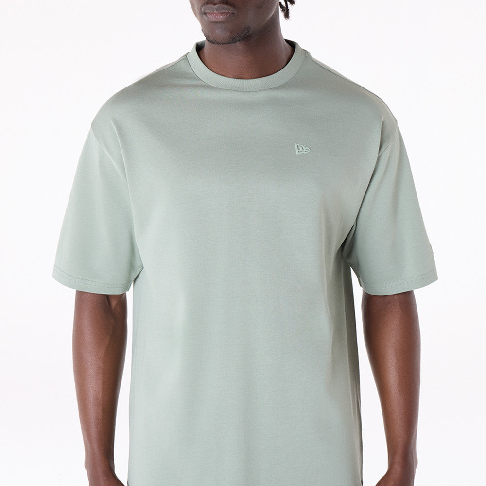 New Era Sticker Pastel Green Oversized T-Shirt