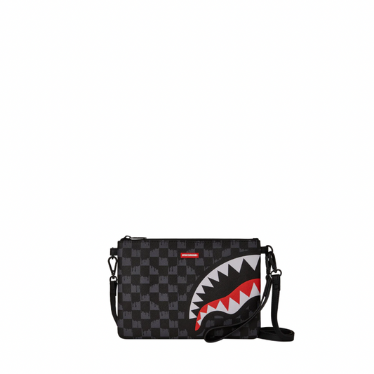 DRIP CHECK SHARK CROSSOVER CLUTCH W/ SHOUDLER STRAP