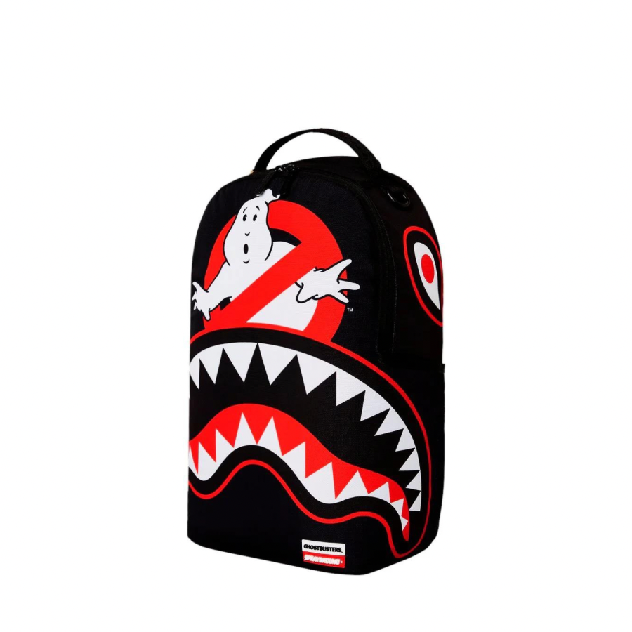 GHOSTBUSTERS LOGO AND SHARK MOUTH BACKPACK