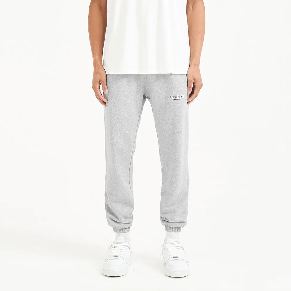 REPRESENT OWNERS CLUB SWEATPANTS - LIGHT GREY