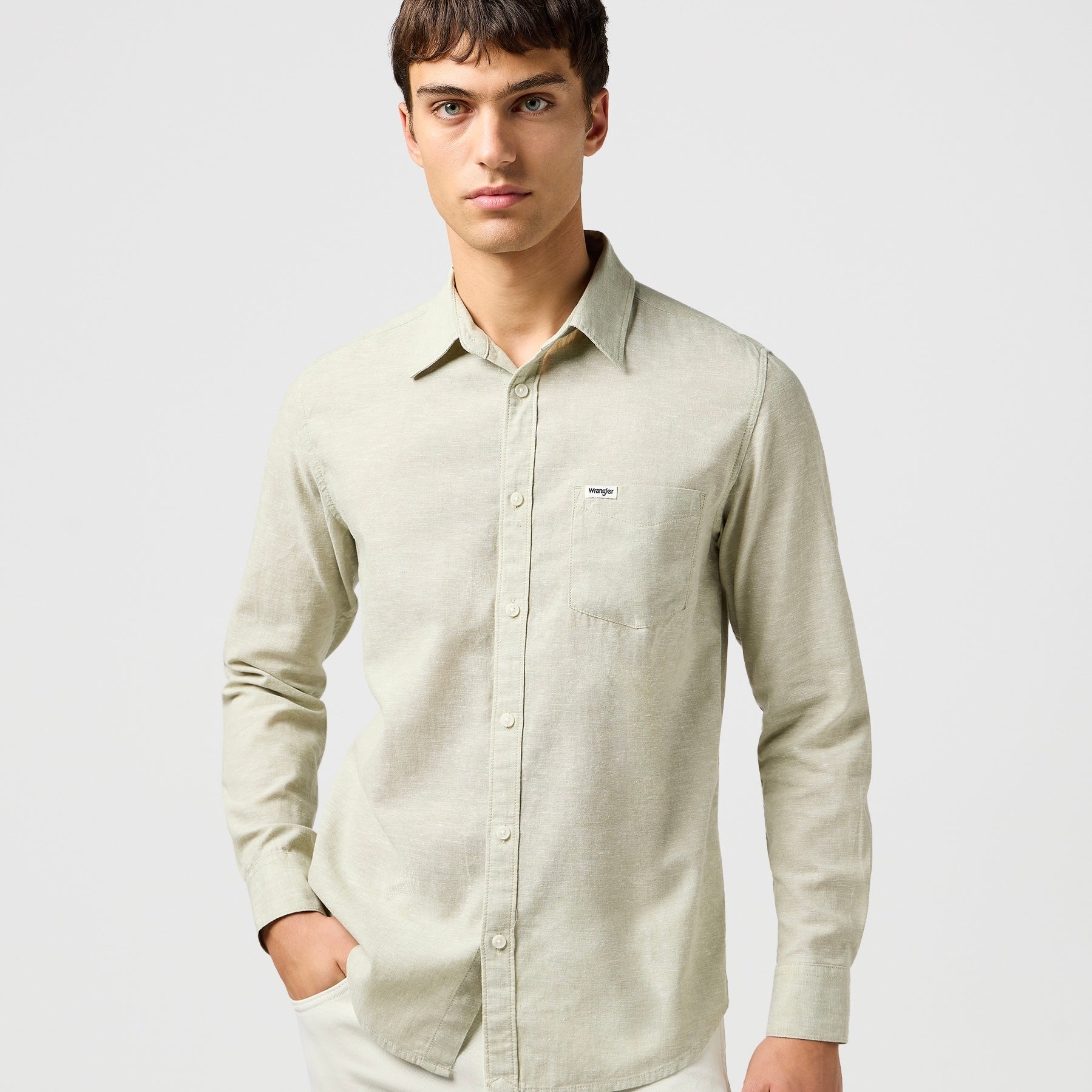 1 POCKET SHIRT WRANGLER - LATIGO BAY