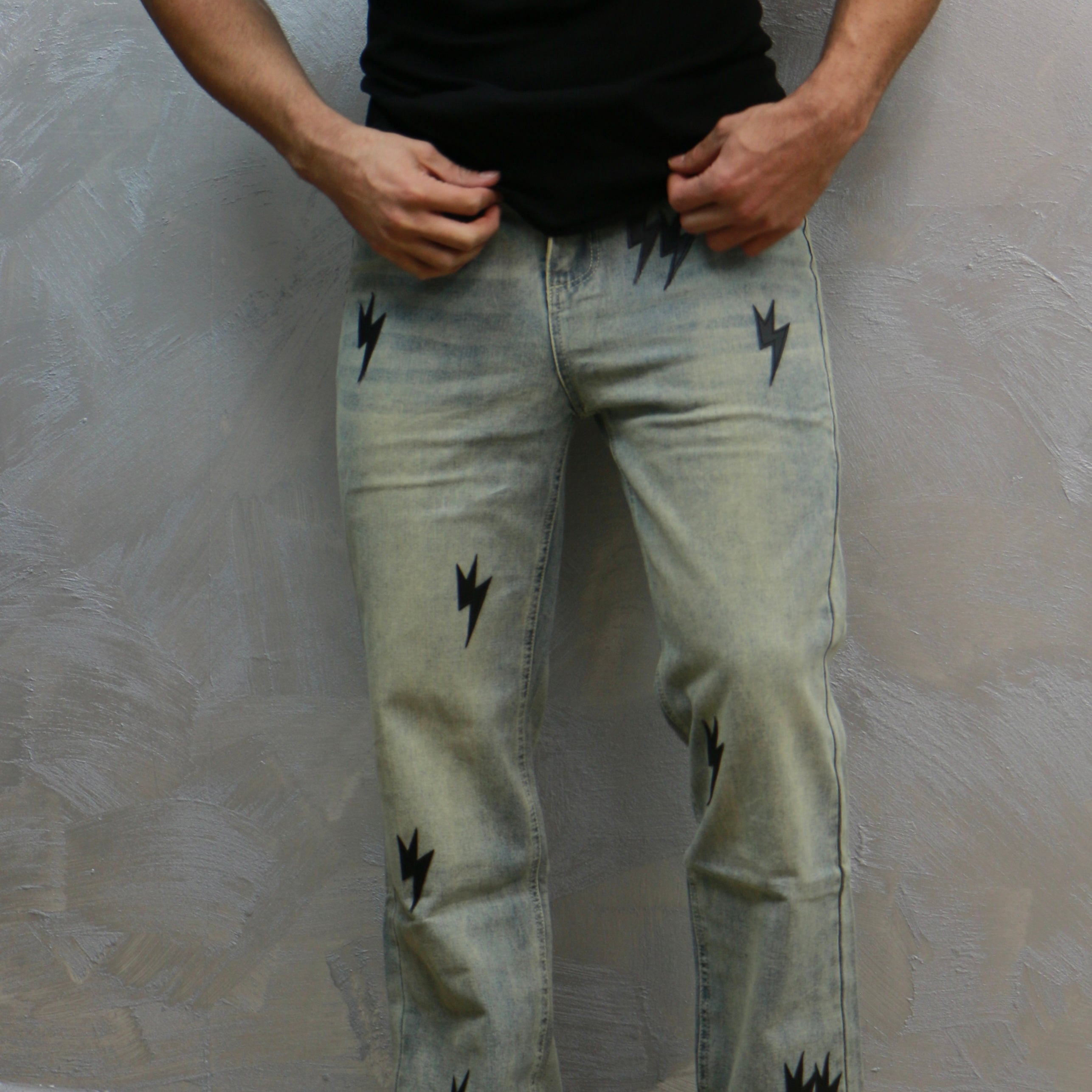 Cargo Jeans Blue Flash