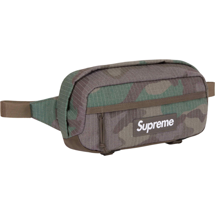 SUPREME WAIST BAG SS24 Woodland Camo