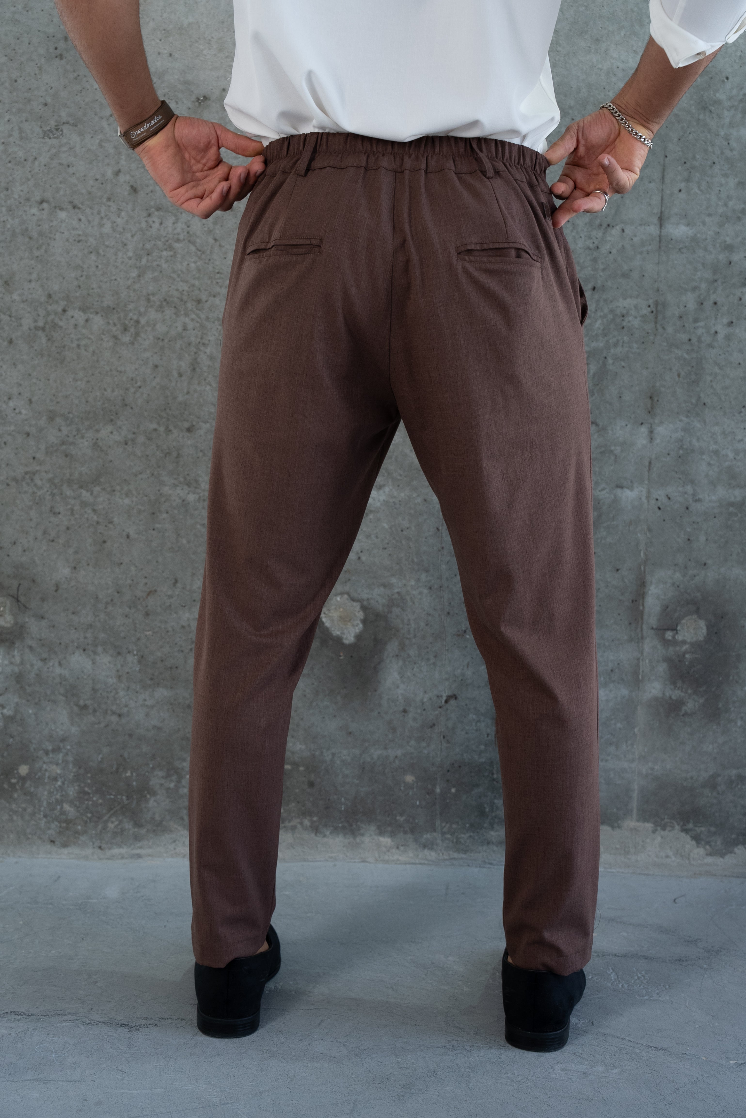 ELEGANT PANTS MAX MARA - BROWN