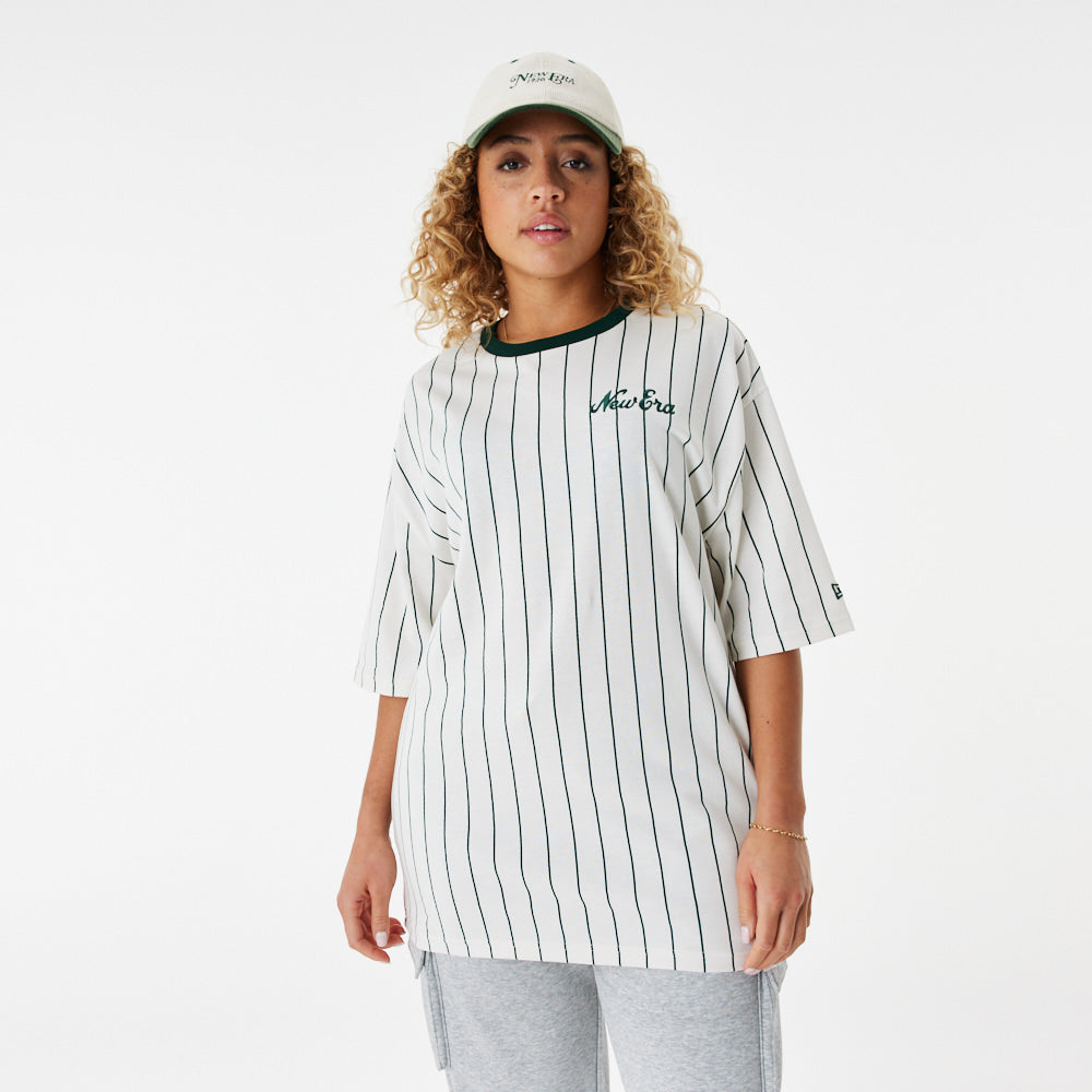 NE PINSTRIPE OS TEE NEWERA