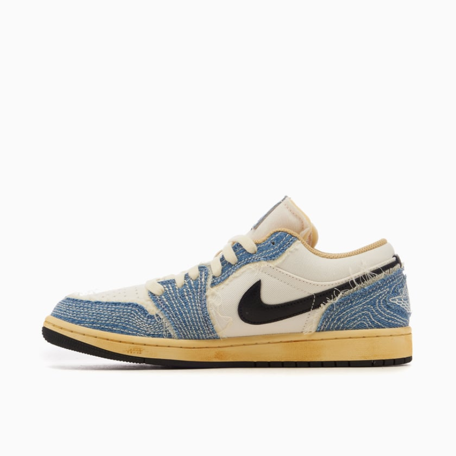 Air Jordan 1 Low WRMK Sashiko Denim