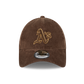 NEW ERA CAP WIDE CORD 9FORTY OAKATH BRSBRZ