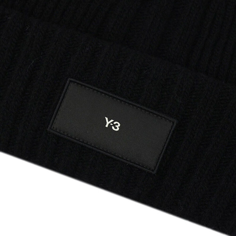 Y-3 BEANIE BLACK