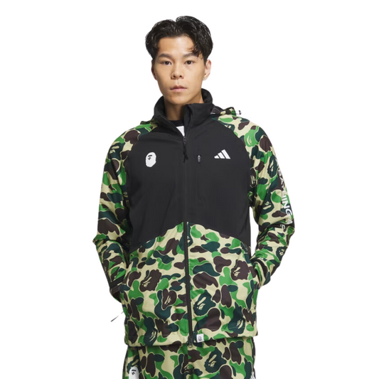 BAPE X ADIDAS GOLF ABC CAMO JACKET MENS